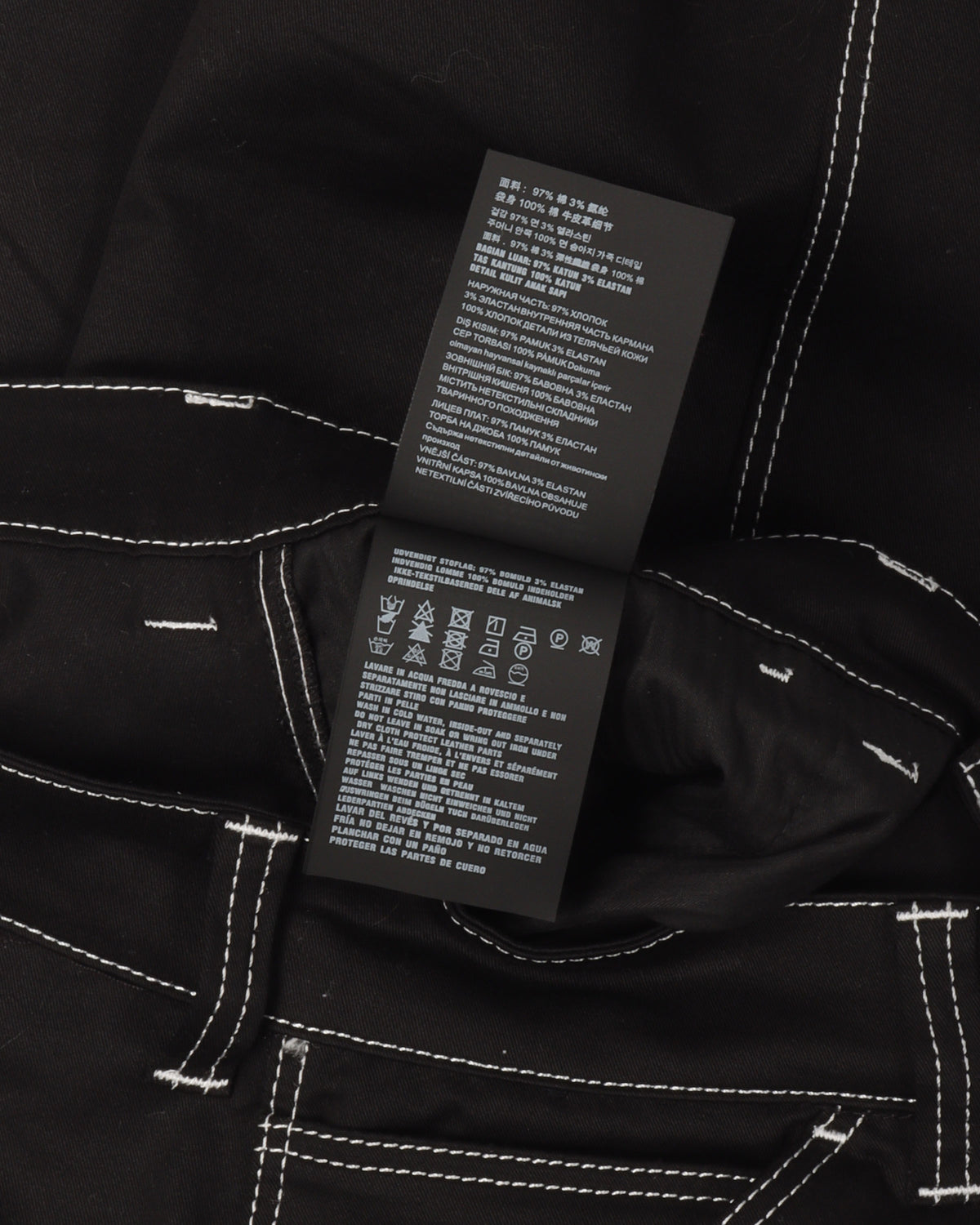 Contrast Stitch Jeans