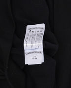 Thermal Lined Vertical Logo Zip Up Hoodie
