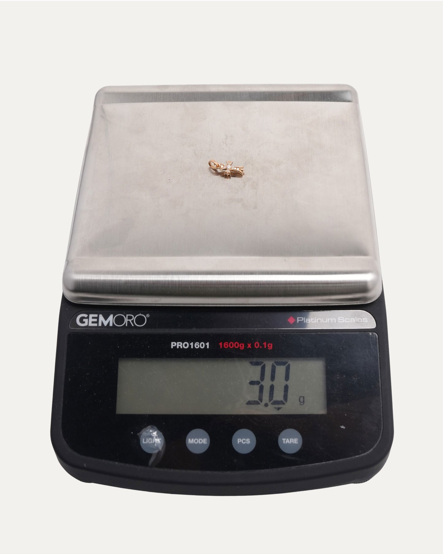 Gold Diamond Baby Fat Pendant