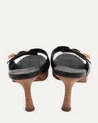 Clasp Heeled Sandal