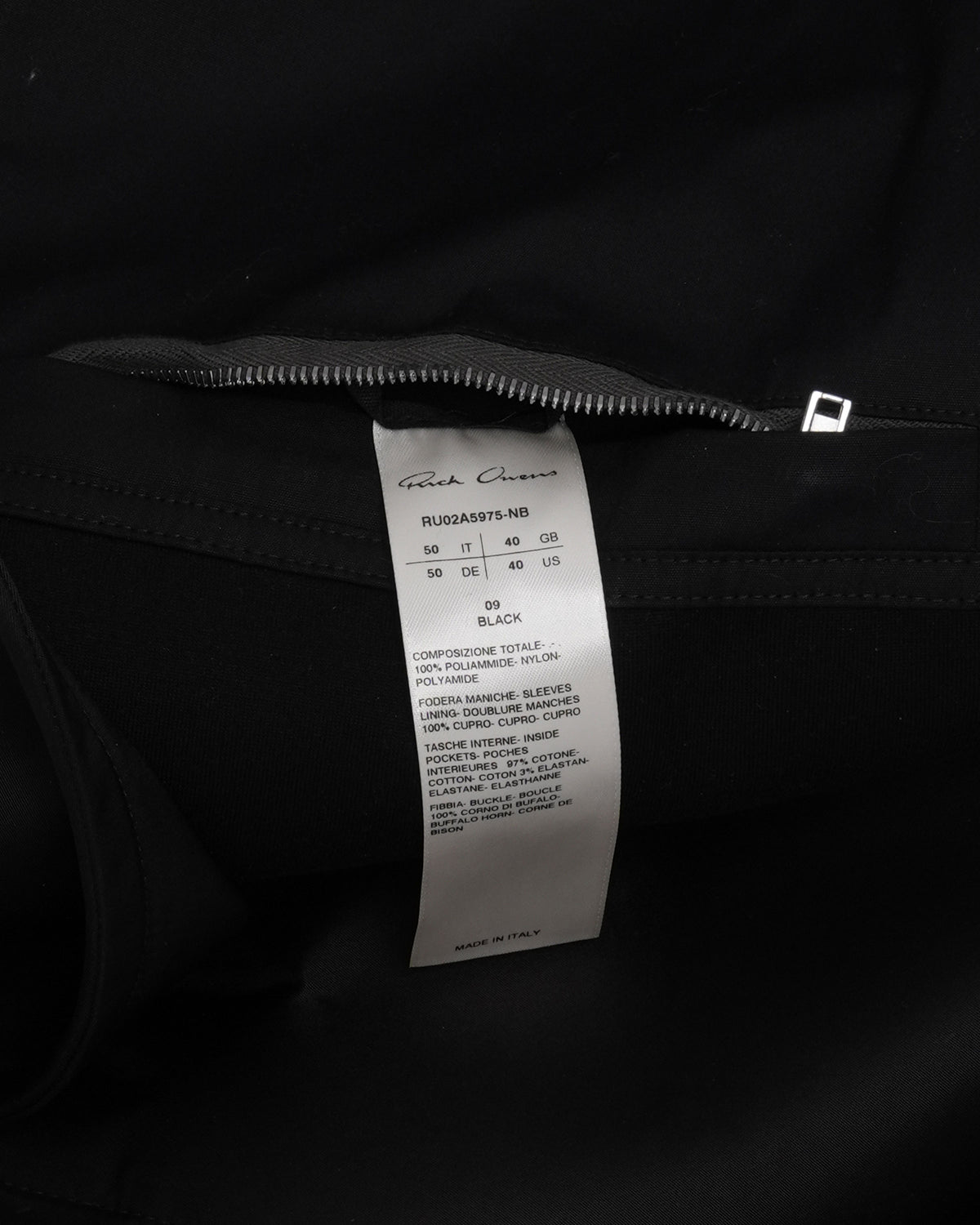 FW21 Gethsmane Double Breasted Trench Coat