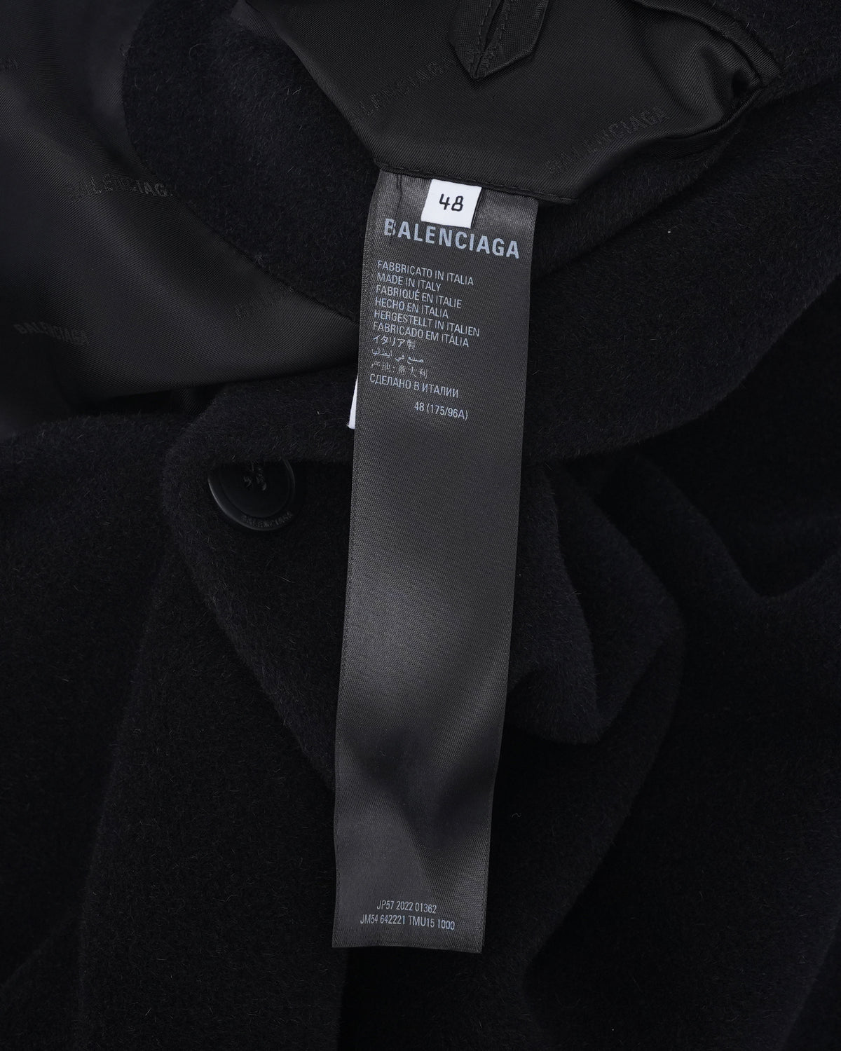 Alpaca-Wool Blend Overcoat