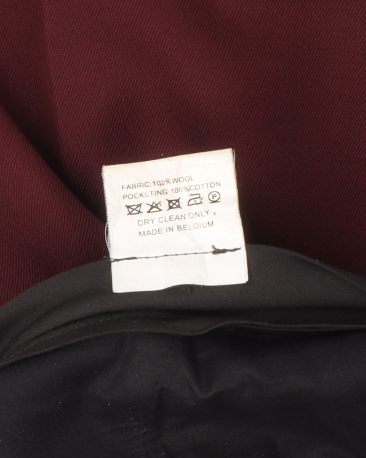 Pleated Wool Trousers
