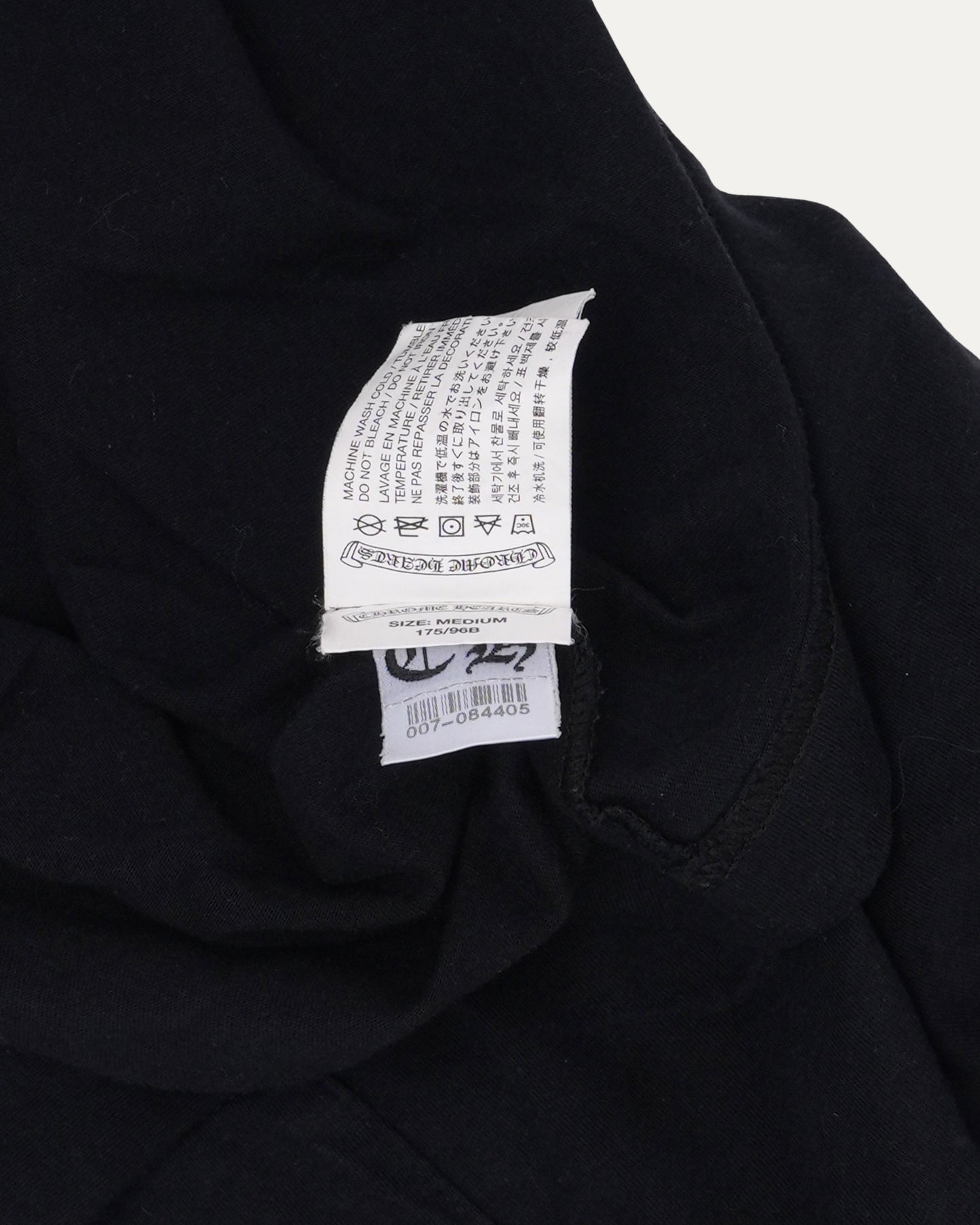 Plus Cross Long Sleeve Pocket T-Shirt