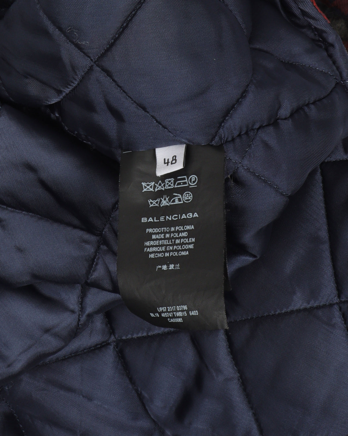 FW17 Quilted Padded Flannel