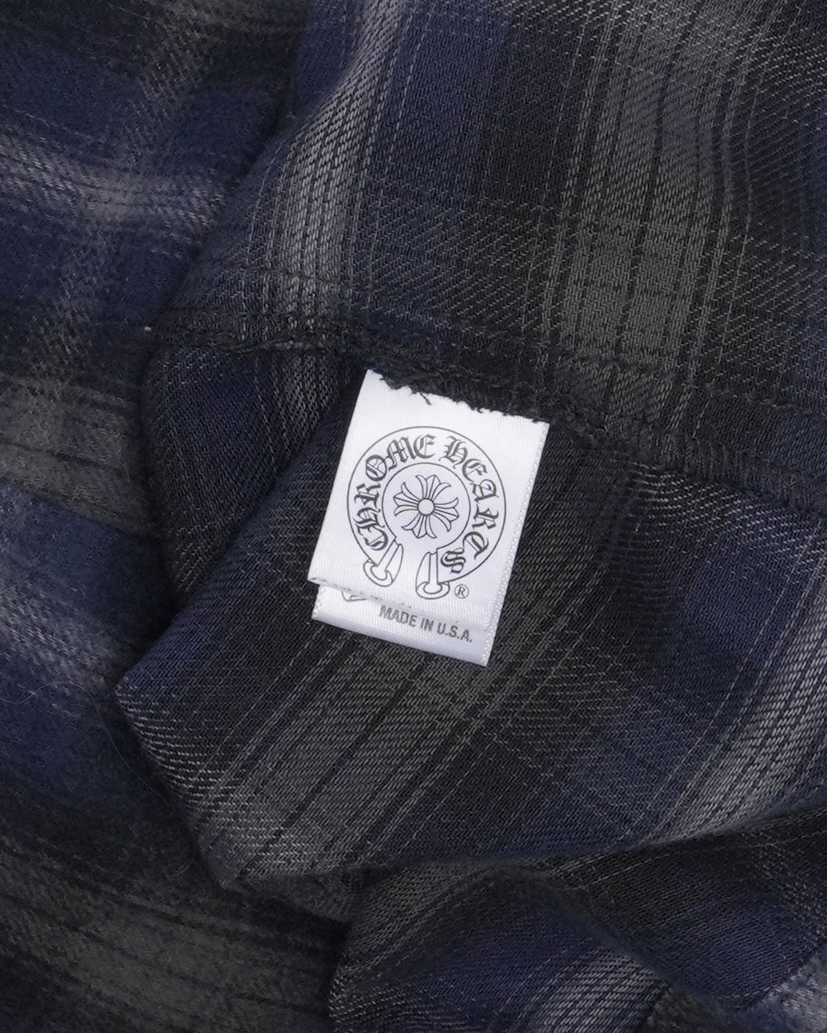 Leather Accent Fleur Yoke Flannel Shirt