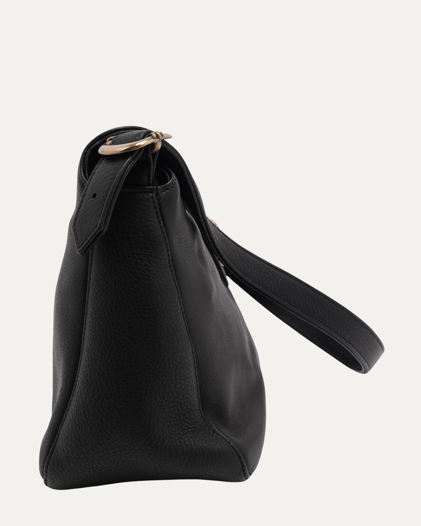 Heart Embellished Flap Bag