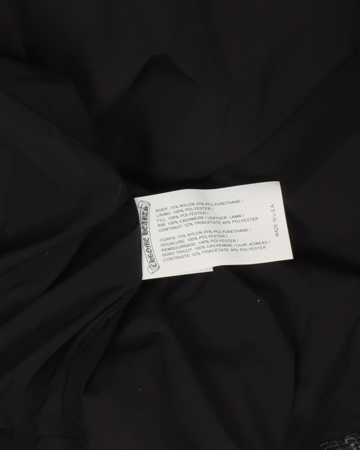 Cross Patch Bomber Jacket
