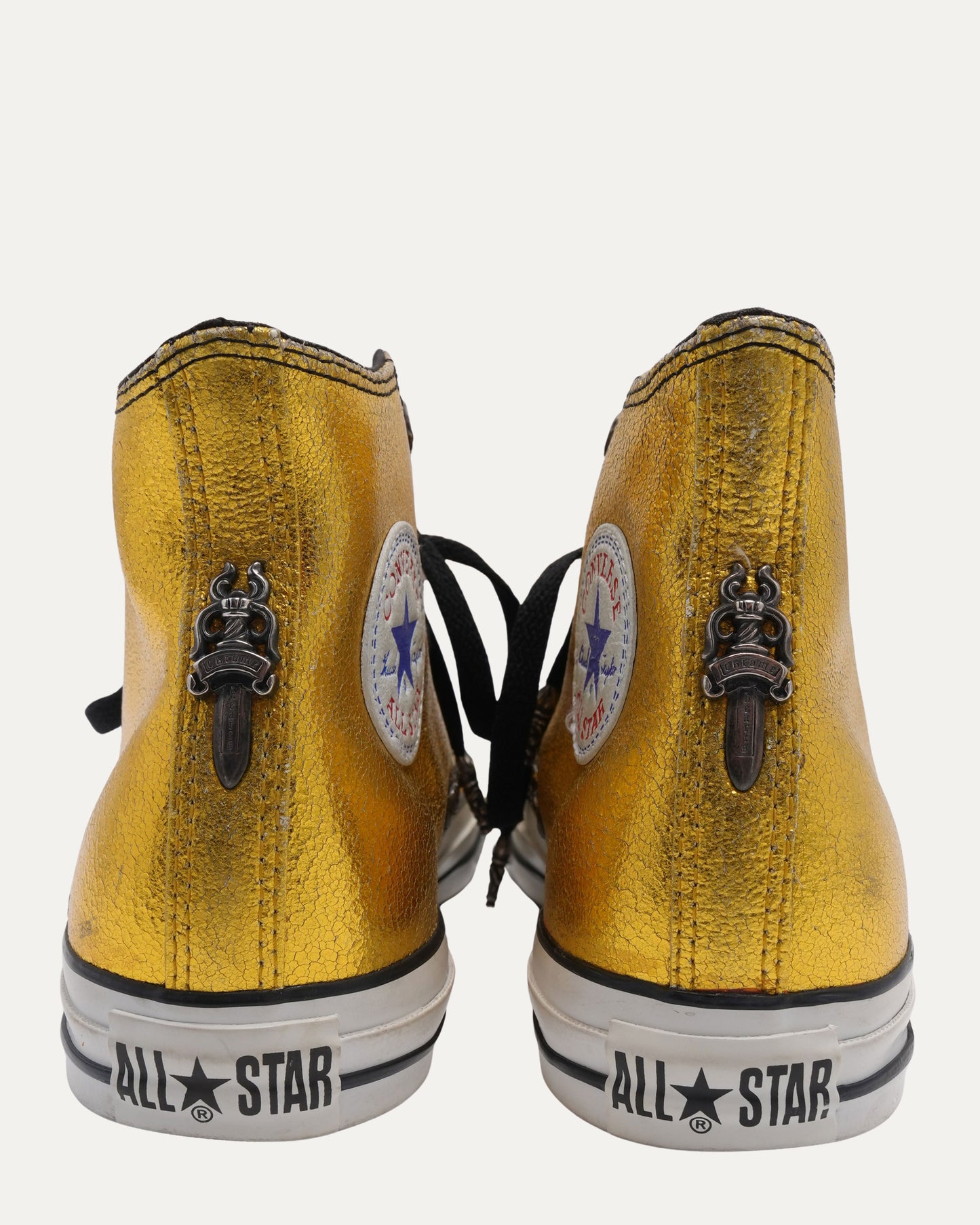 Leather Star Patch Chuck Taylor Sneakers