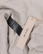 Band Collar Silk Blend Popover Shirt