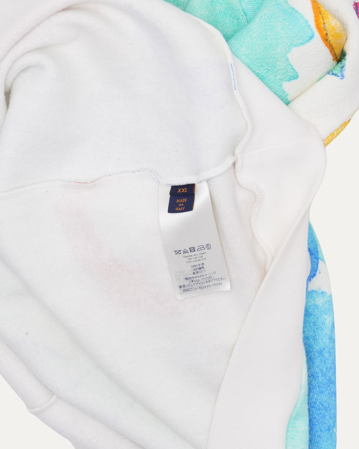 Watercolor Monogram Sweater