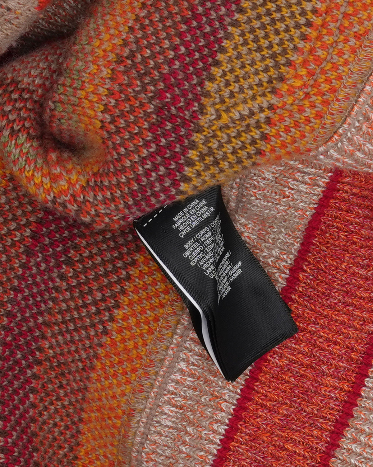 Southwestern Wool Blend Sweater Jacket