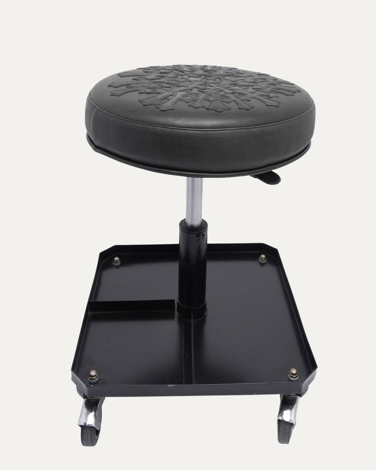 Cross Patch Shop Stool