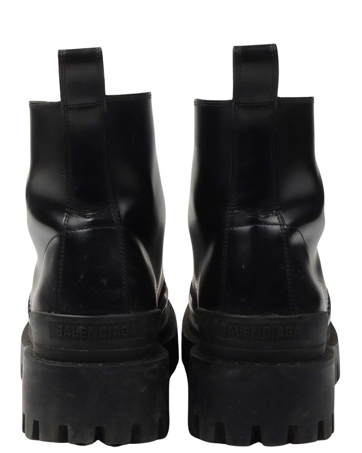 Leather Strike Boots