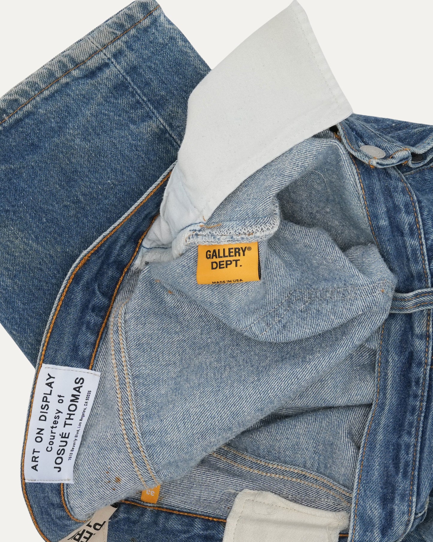 G patch Levis 501 Jeans
