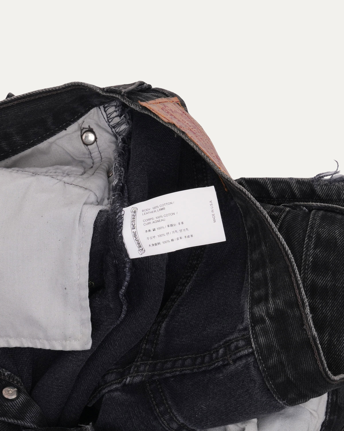 Levi's 501 Cross Patch Jeans
