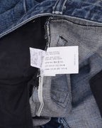 Denim Cross Patch Jeans