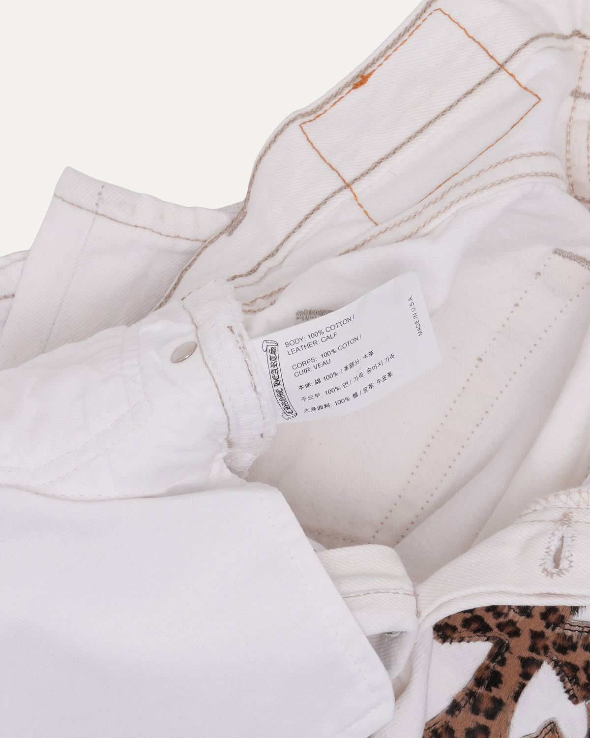 Levi's 501 Cross Patch Jeans