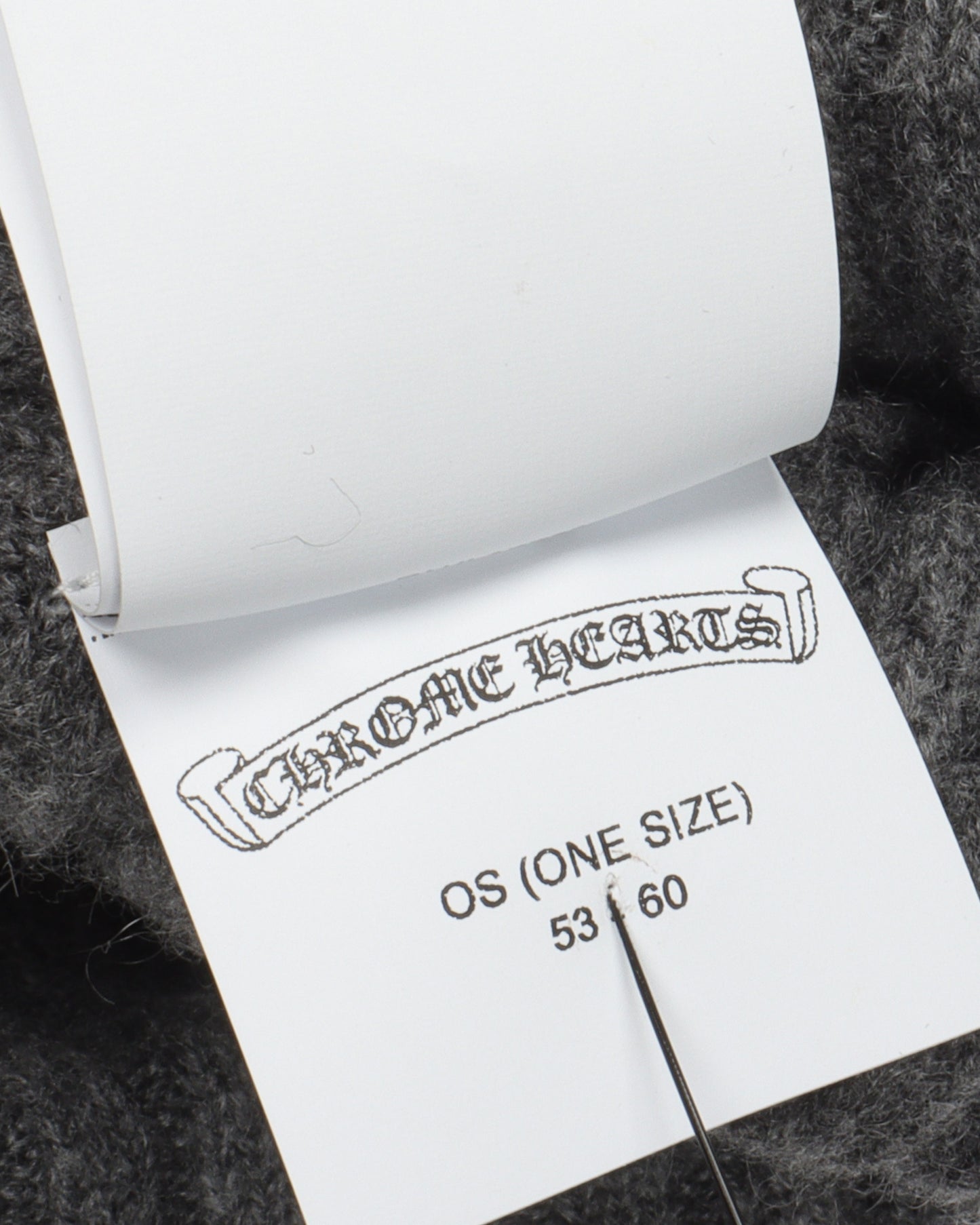 Plus Cross Patch Cashmere Beanie