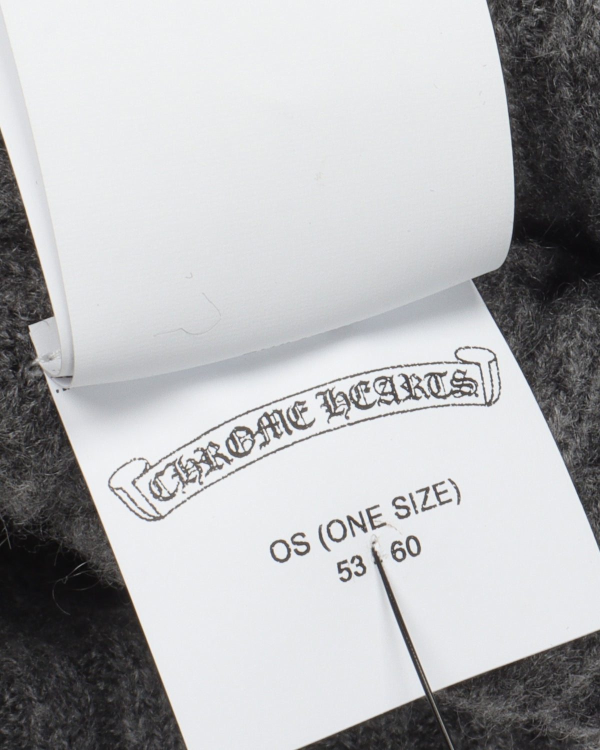 Plus Cross Patch Cashmere Beanie