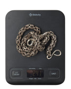 Woven B Ring Wallet Chain