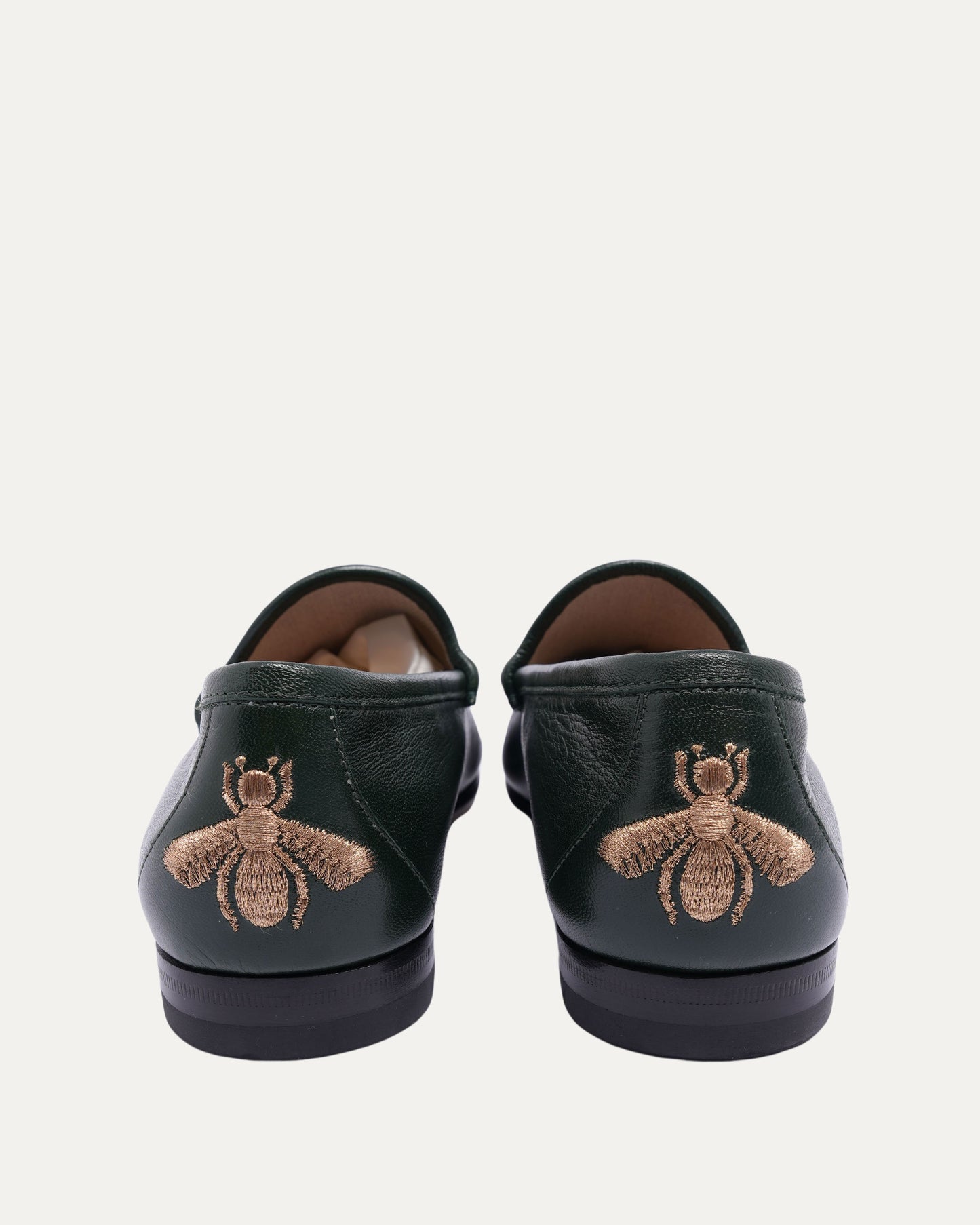 Number Appliqué Horsebit Loafers