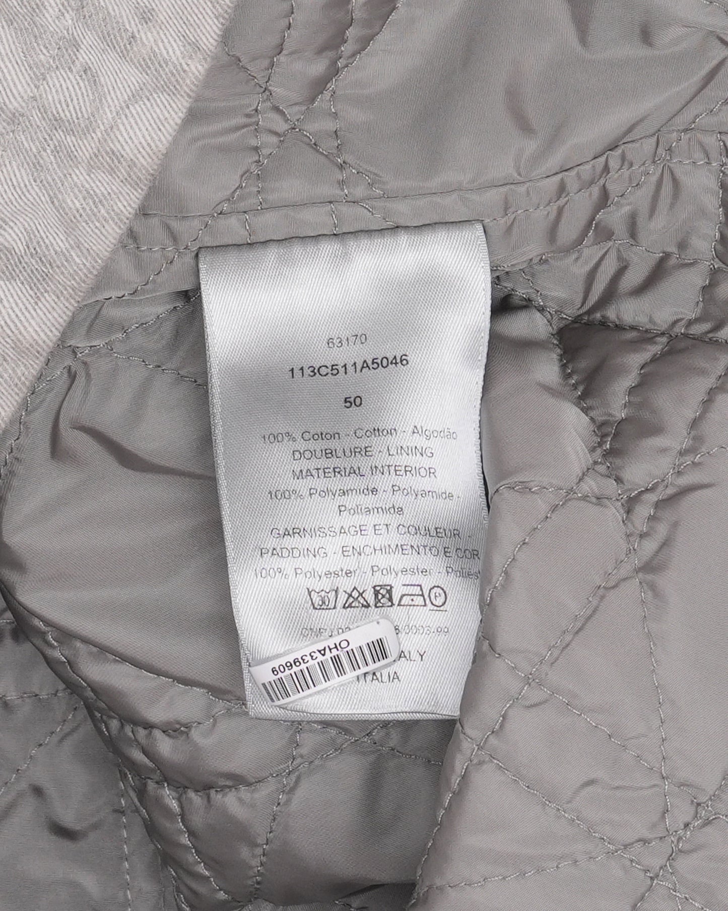 Oblique Monogram Jacquard Shirt Jacket