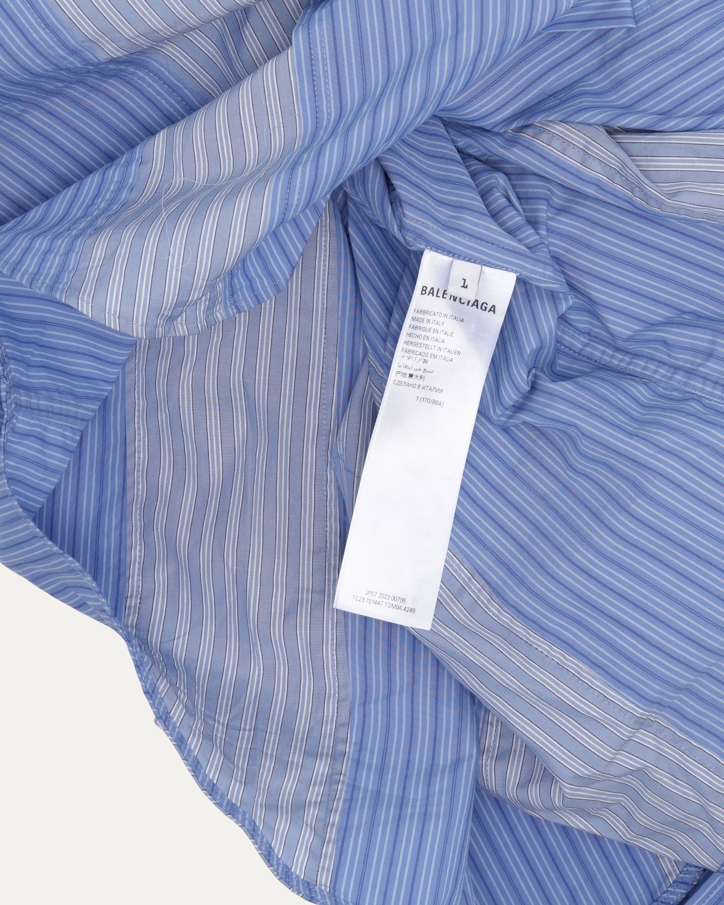 Striped Reconstructed Shirt