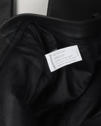 Fleur Knee Leather Cross Patch Pants