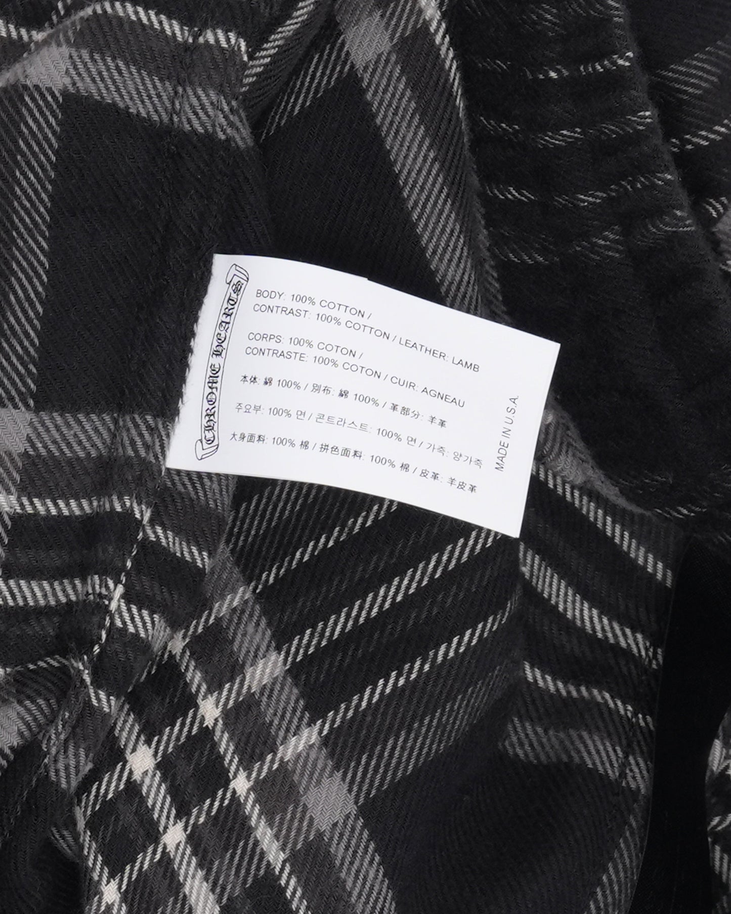 After School Cross Patch Flannel Shorts