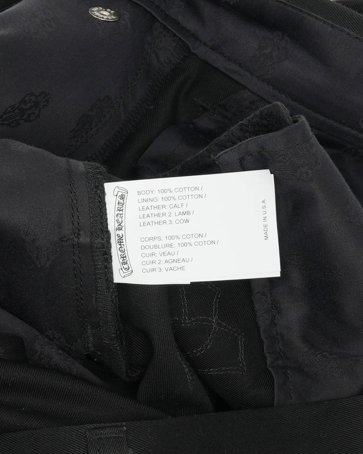 Cross Patch Chino Pants