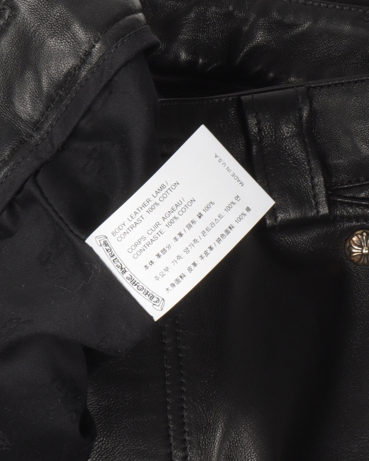 Le Fleur Leather Pants