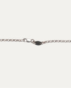 Diamond Safety Pin Necklace