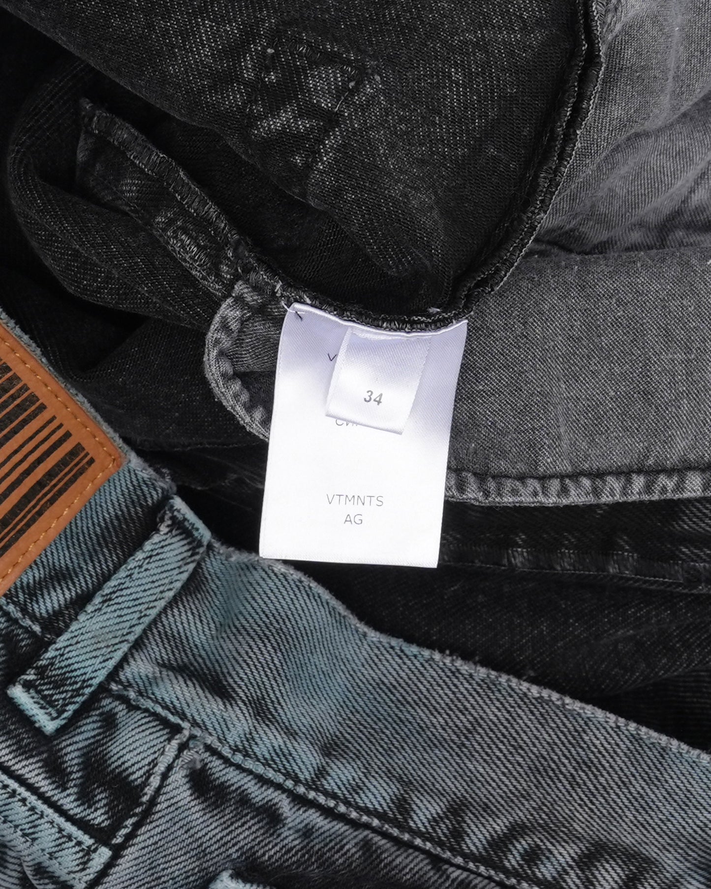 Mid-Rise Straight Leg Jeans