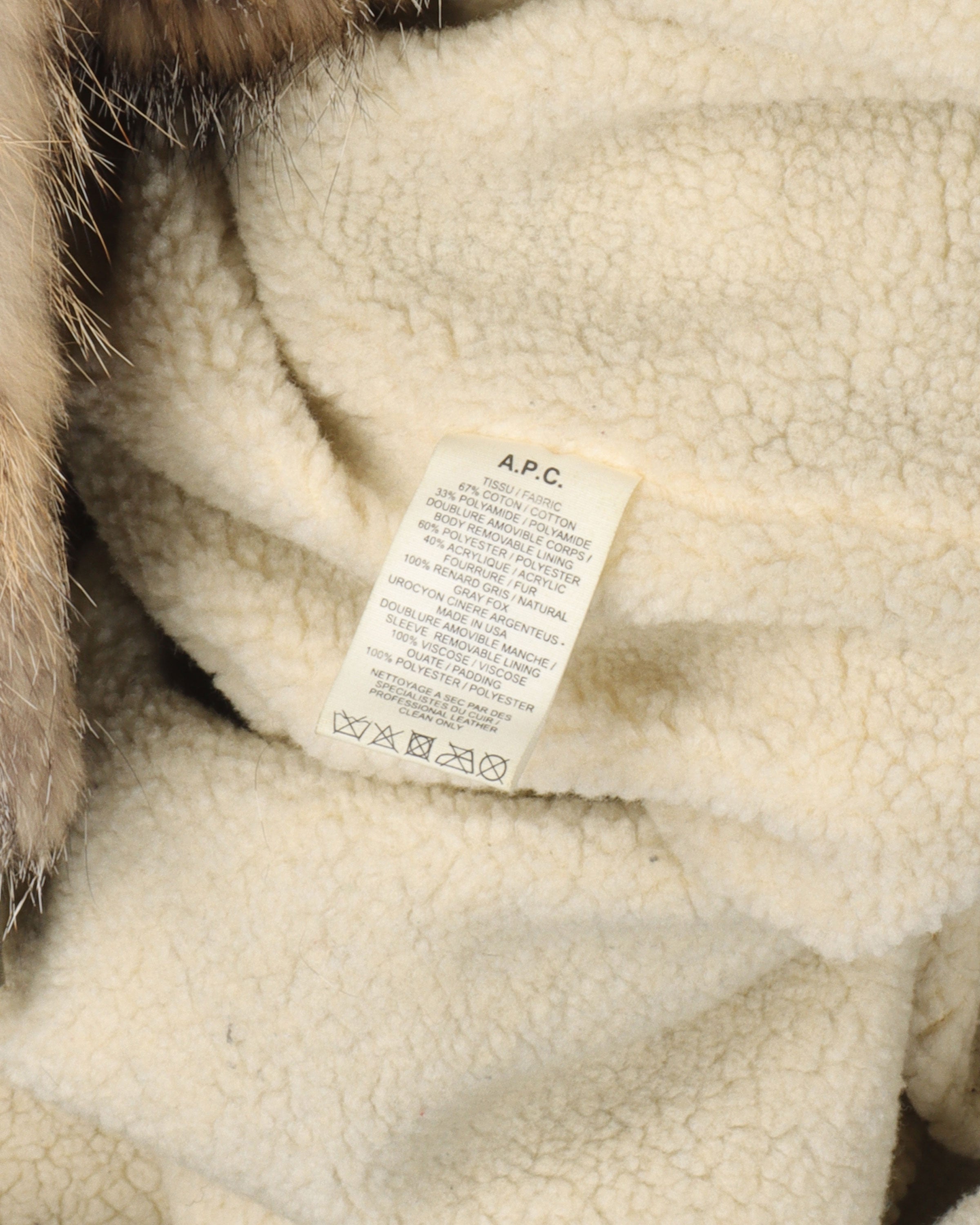 Kanye West Fox Fur Parka