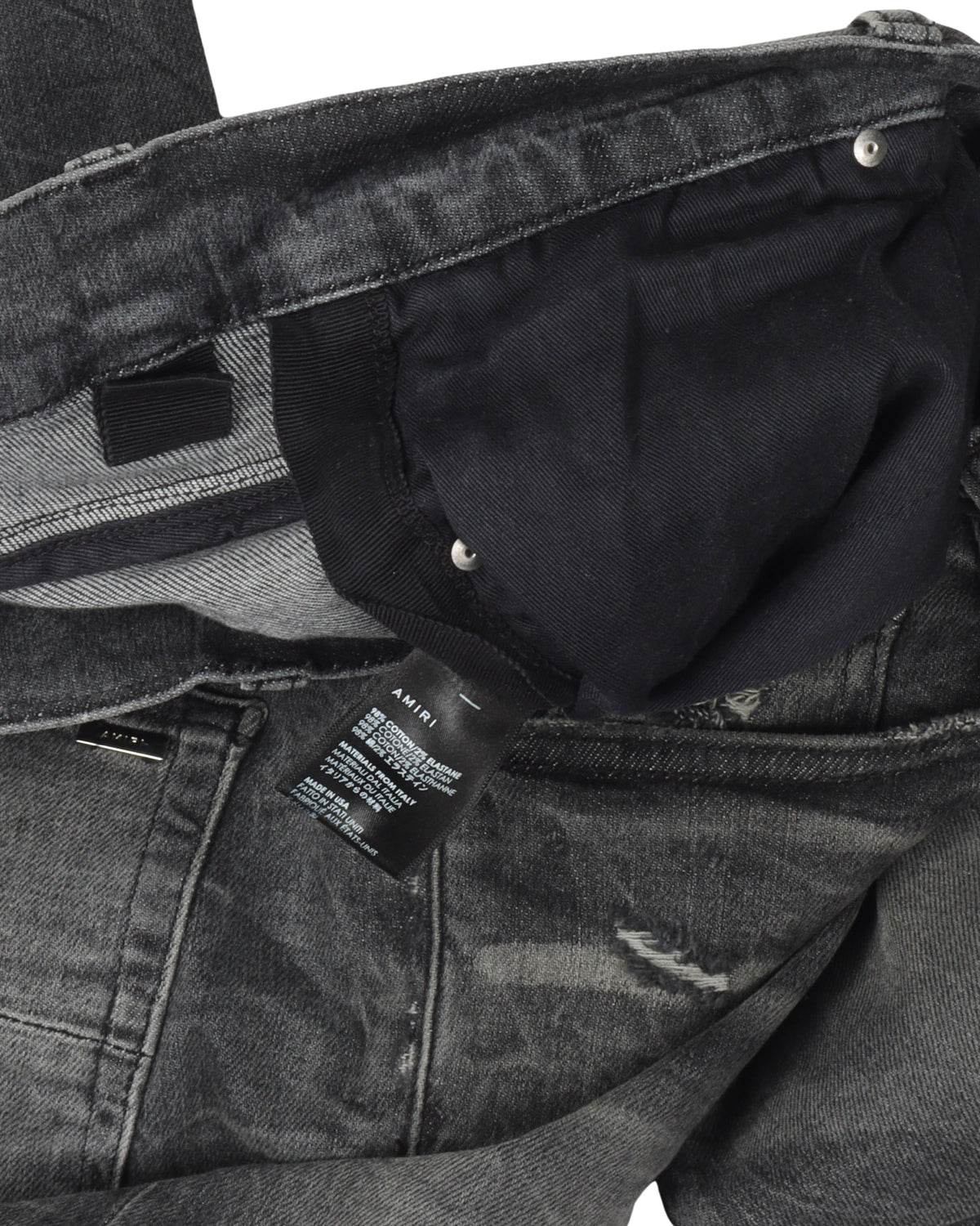 Faded Denim Jeans