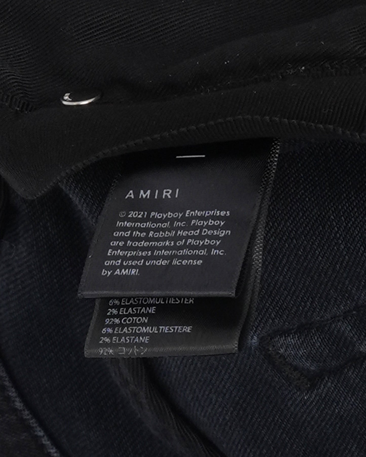 Distressed Playboy Monogram MX1 Jeans