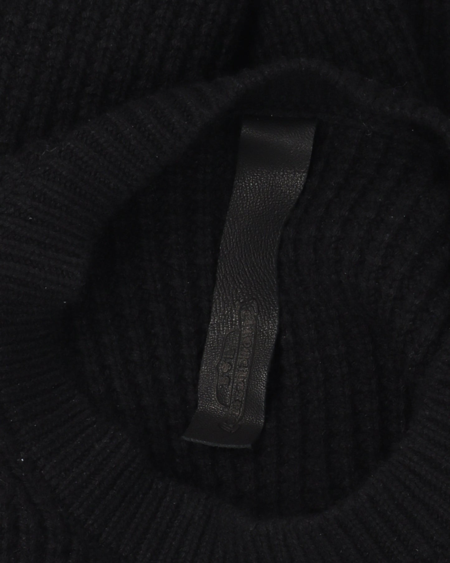 Cashmere Cross Patch Sweater