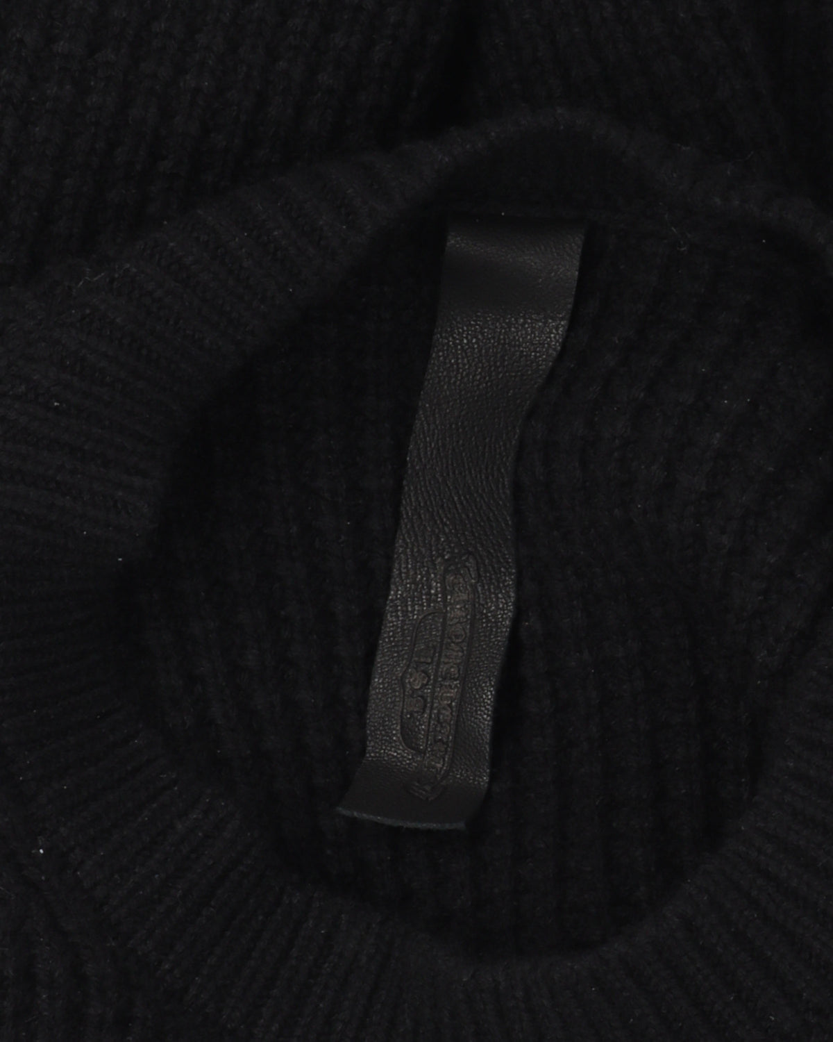 Cashmere Cross Patch Sweater