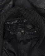 Leather MA-1 Bomber Jacket