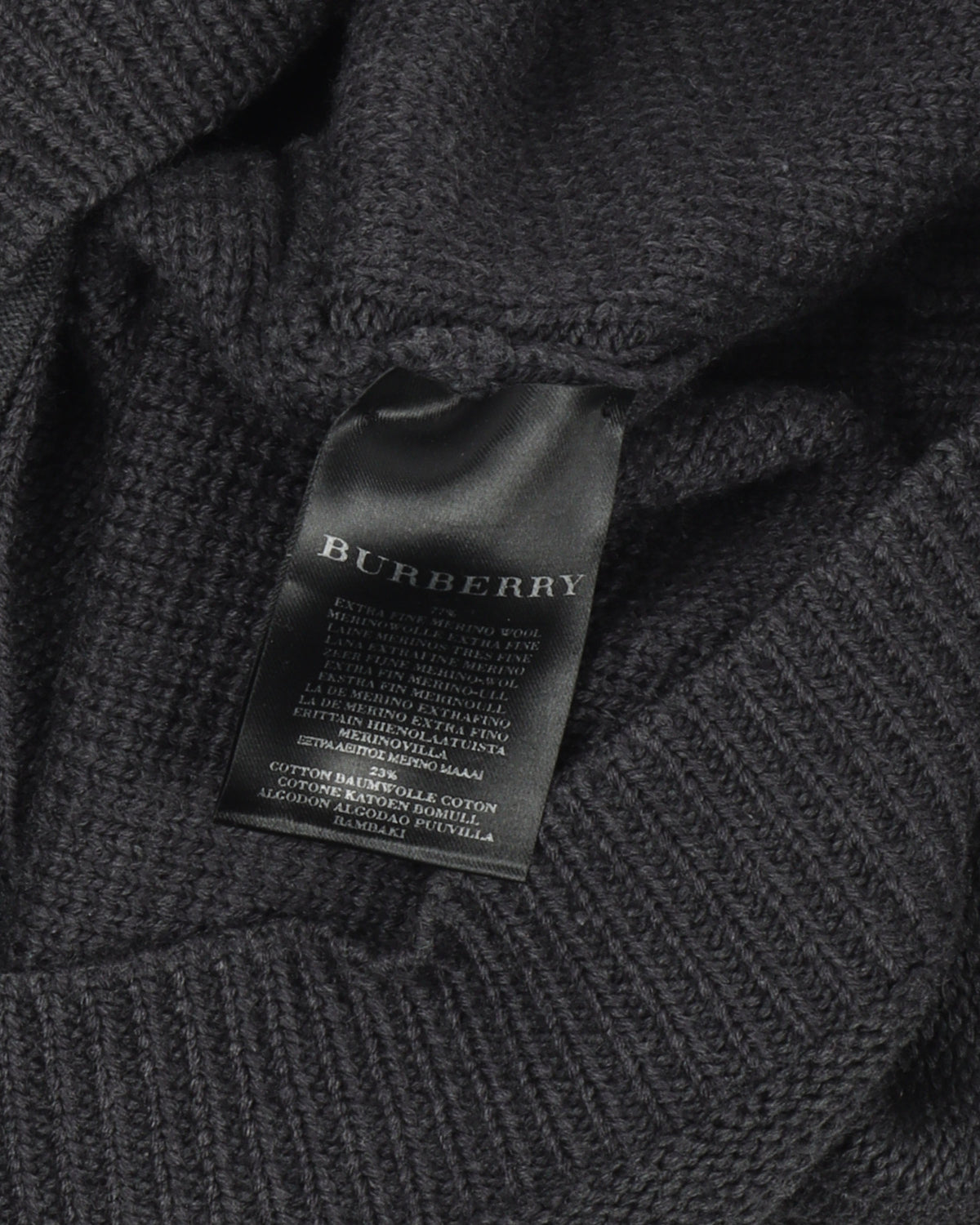 Zip Up Knit Sweater