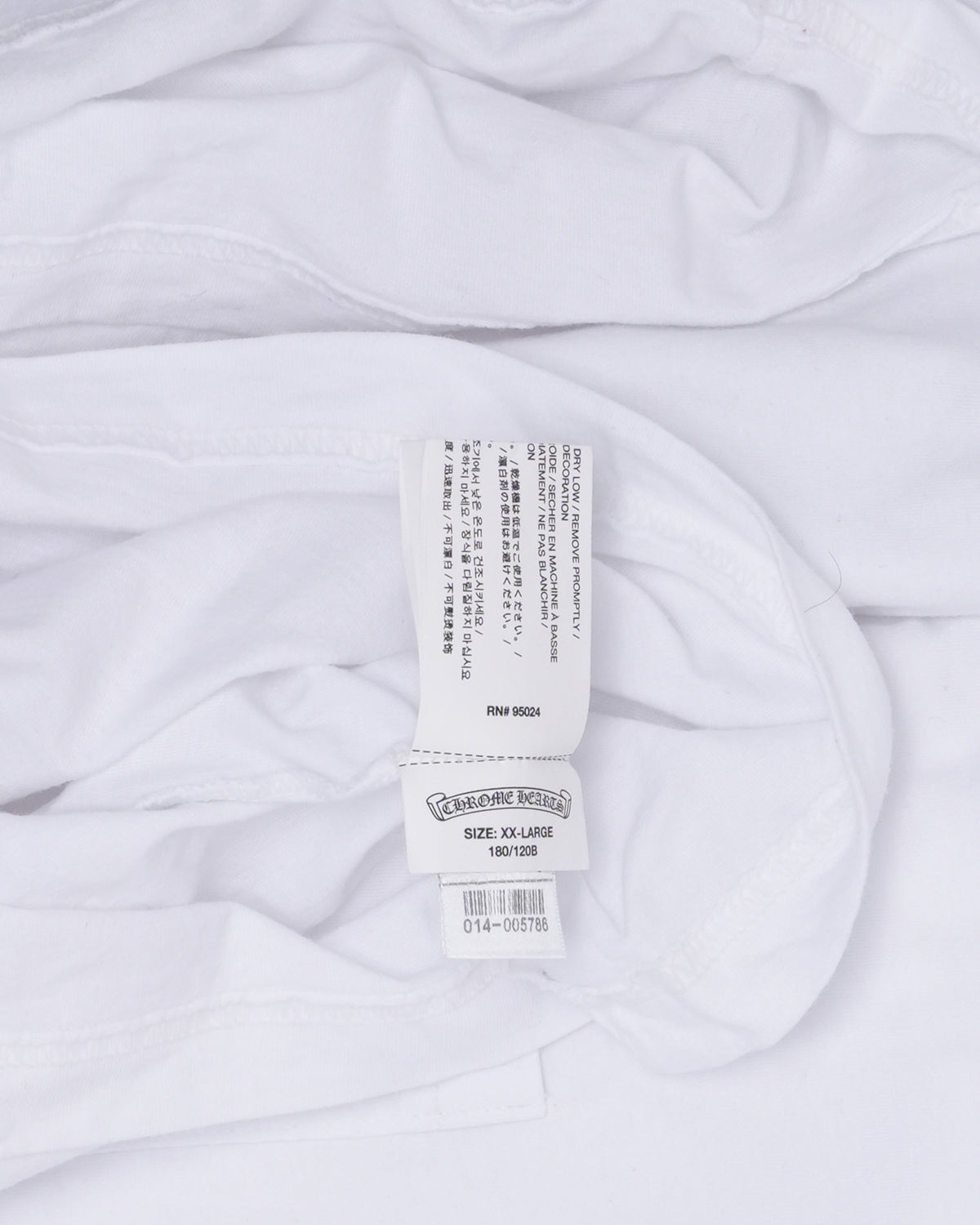 Neck Logo Long Sleeve T-Shirt