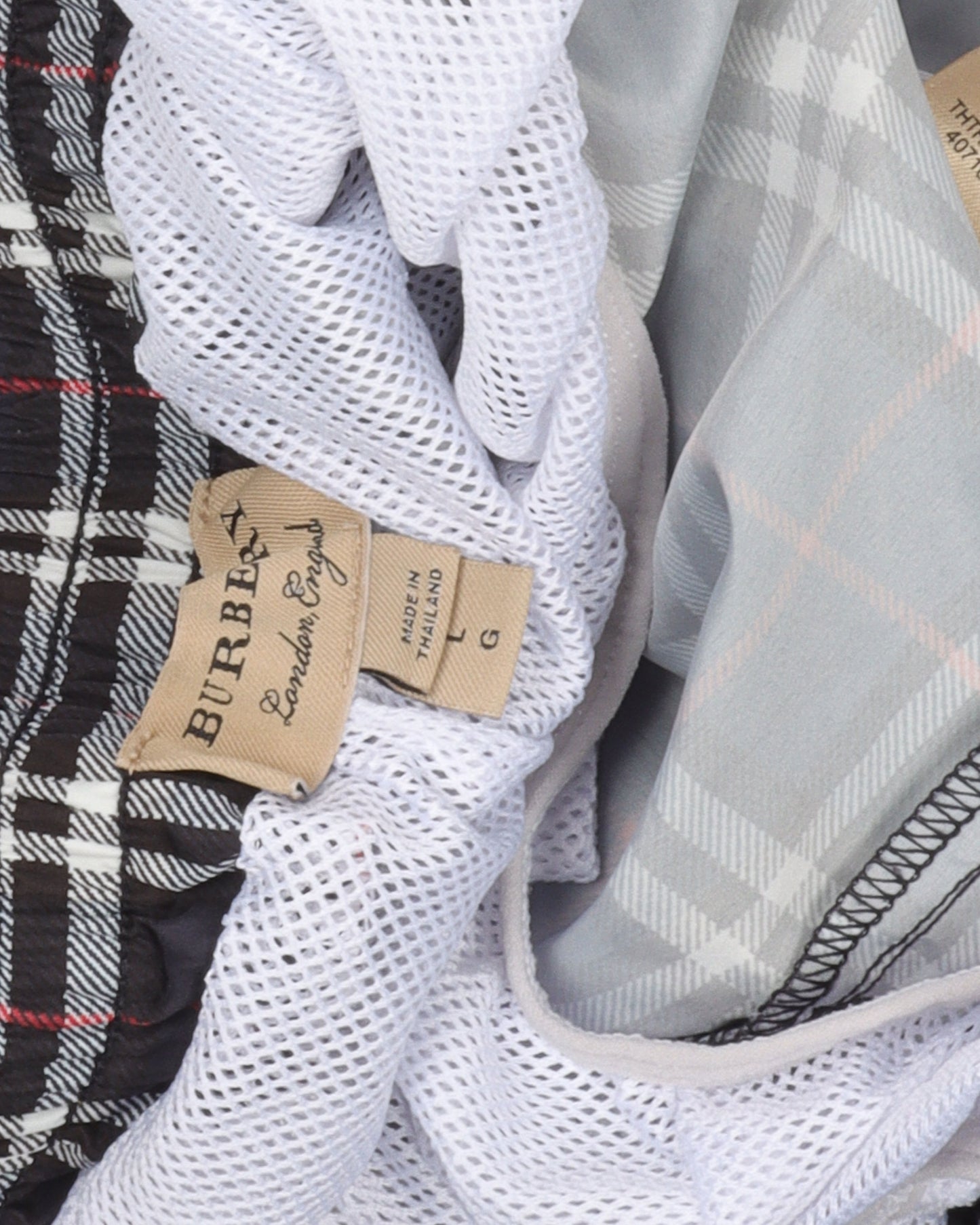Plaid Swim Shorts