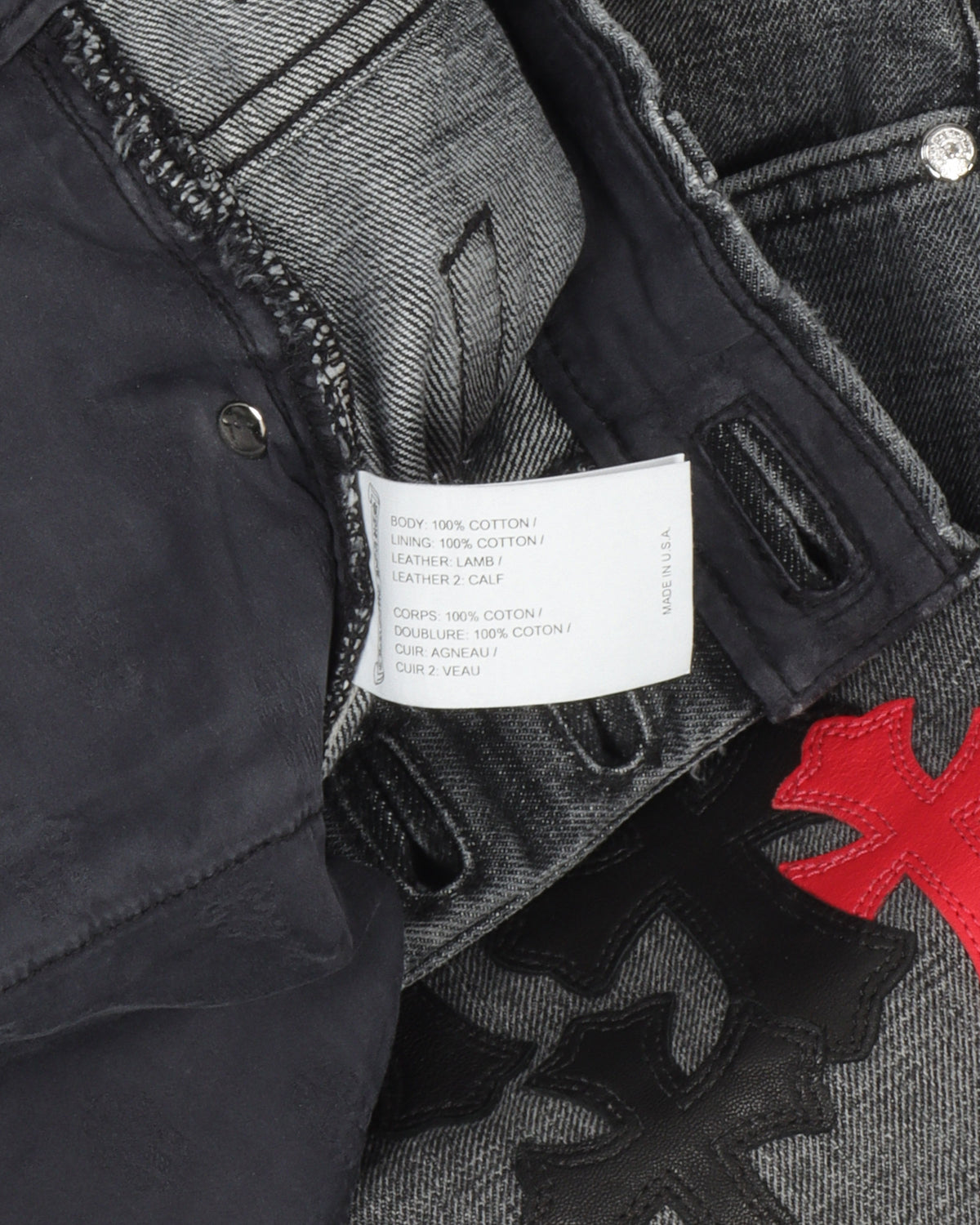Multi-Cross Fade Jeans