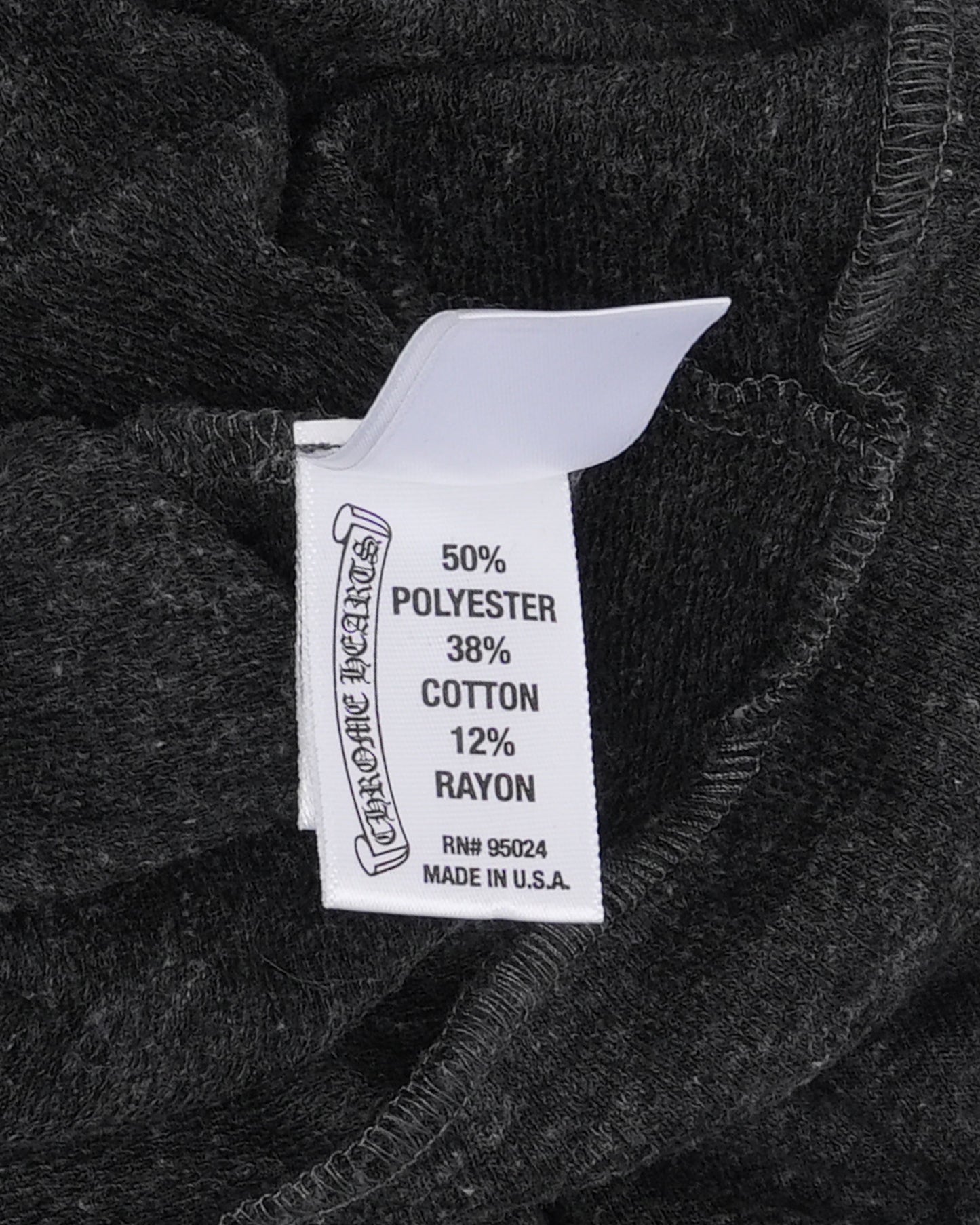 Tonal Plus Cross Logo Zip Up Hoodie