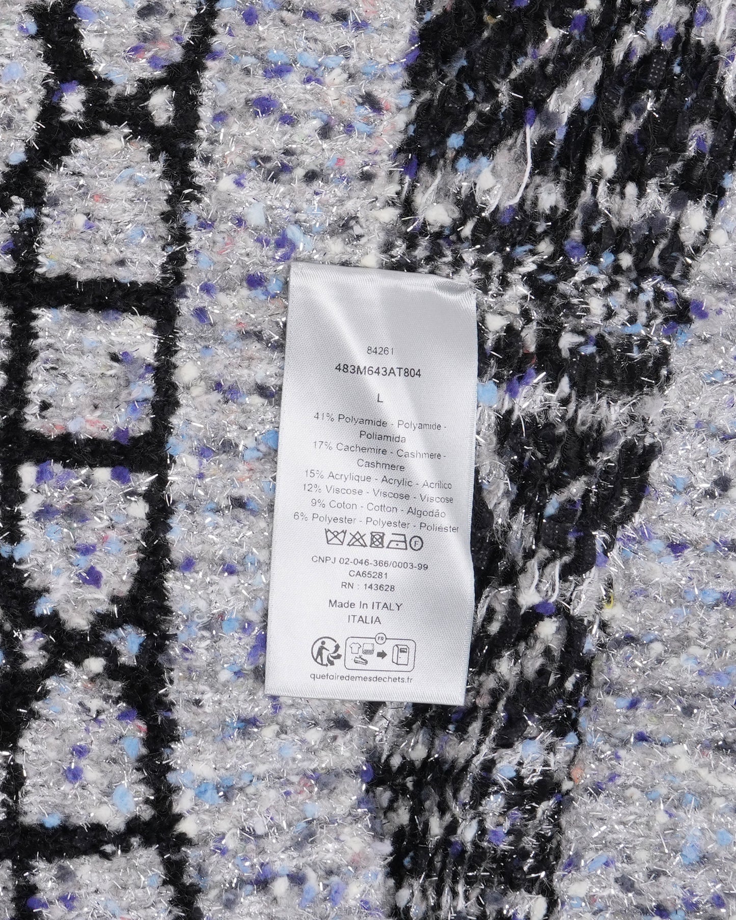 Cannage Pattern Sweater