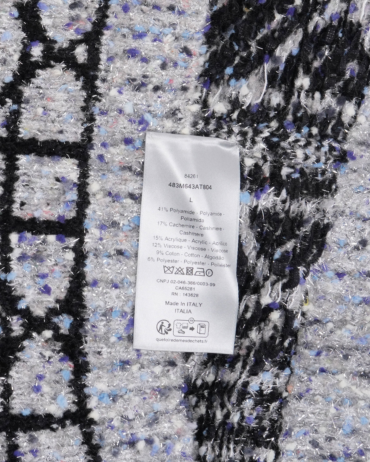 Cannage Pattern Sweater