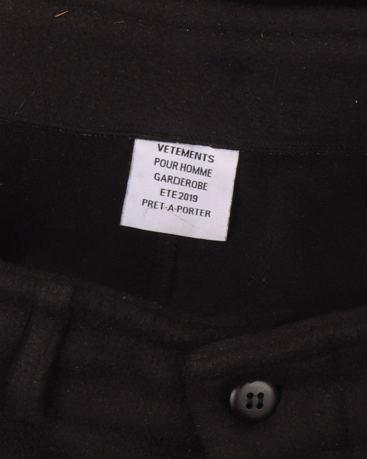 SS19 Fleece Cargo Pants