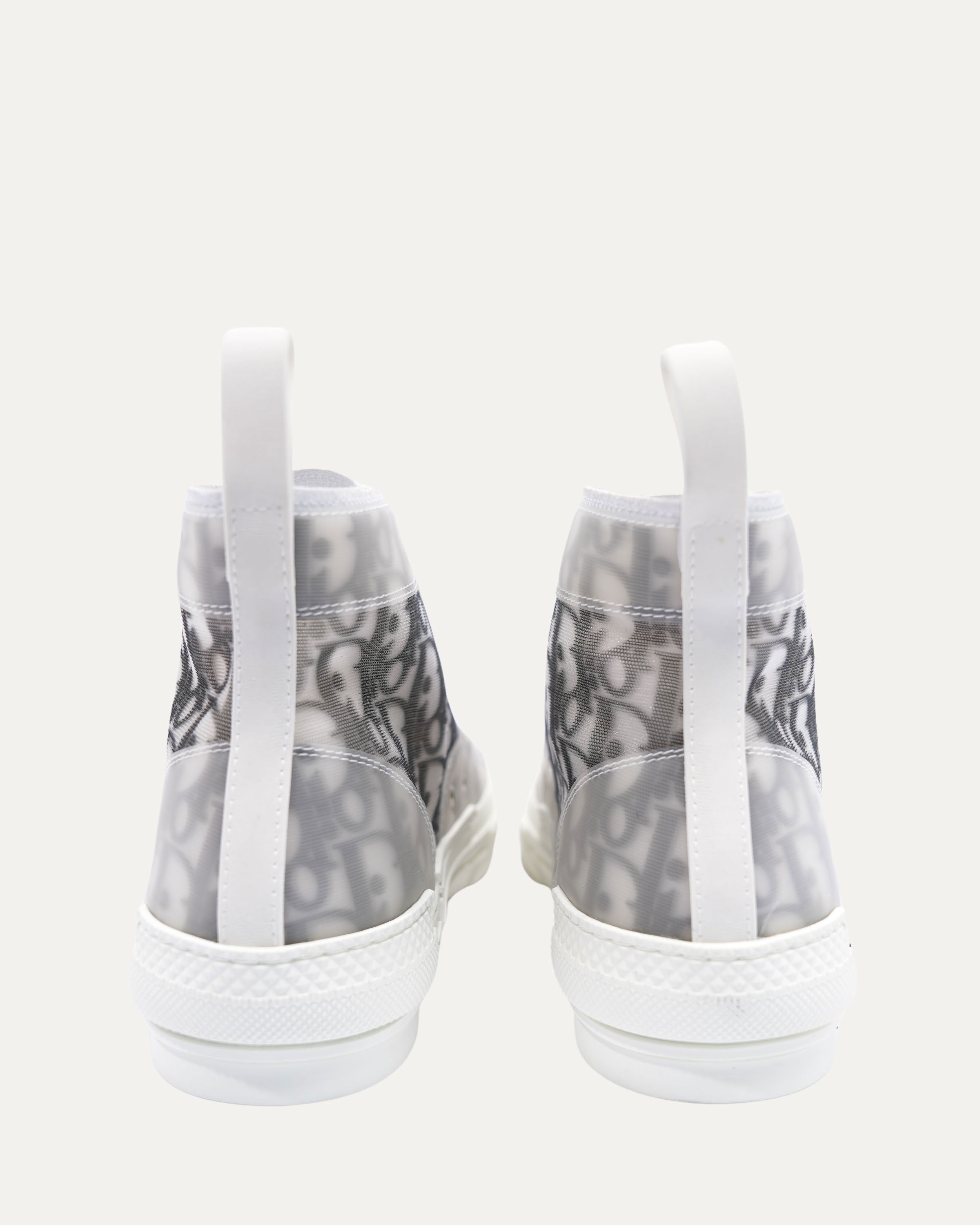 B23 Oblique Monogram High Top Sneakers