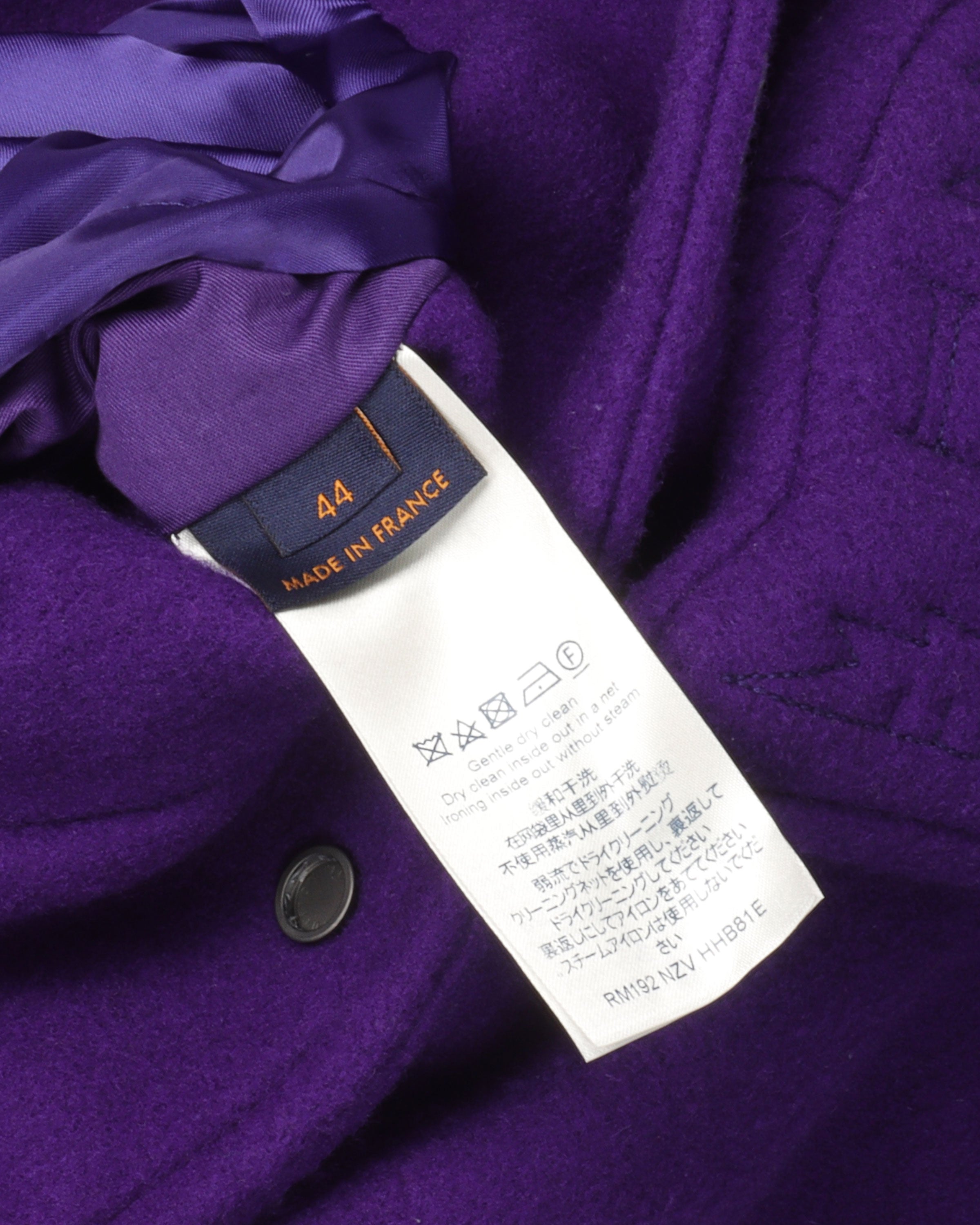 Asia Exclusive FW19 Wool Padded Embellished Varsity Jacket